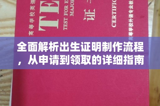 濮阳全面解析出生证明制作流程，从申请到领取的详细指南