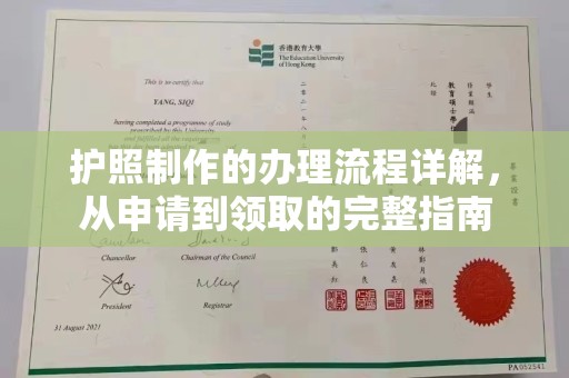 濮阳护照制作的办理流程详解，从申请到领取的完整指南