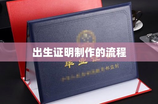 濮阳出生证明制作的流程