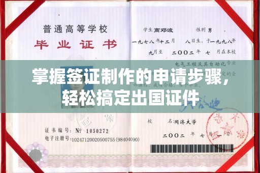 濮阳掌握签证制作的申请步骤，轻松搞定出国证件
