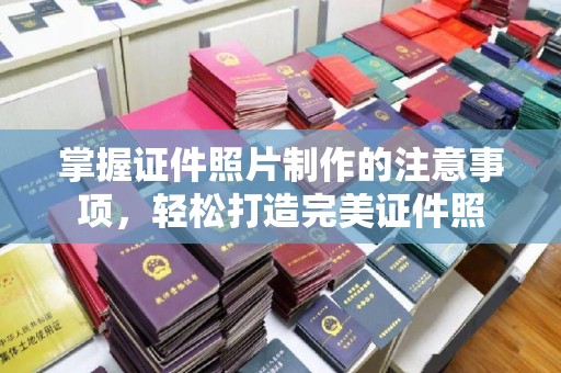 濮阳掌握证件照片制作的注意事项，轻松打造完美证件照