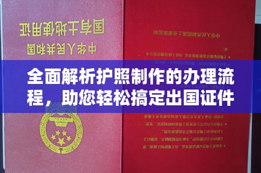 濮阳全面解析护照制作的办理流程，助您轻松搞定出国证件
