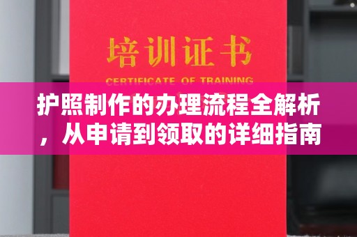 濮阳护照制作的办理流程全解析，从申请到领取的详细指南
