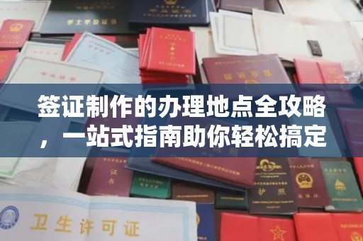 濮阳签证制作的办理地点全攻略，一站式指南助你轻松搞定签证